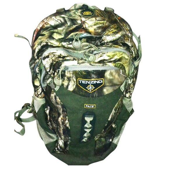 Tenzing Pace Day Backpack Camo Pattern Water Reservoir Hunting Camping Scouts